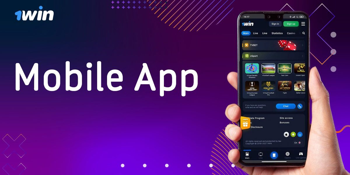 Aplicativo Móvel da 1Win